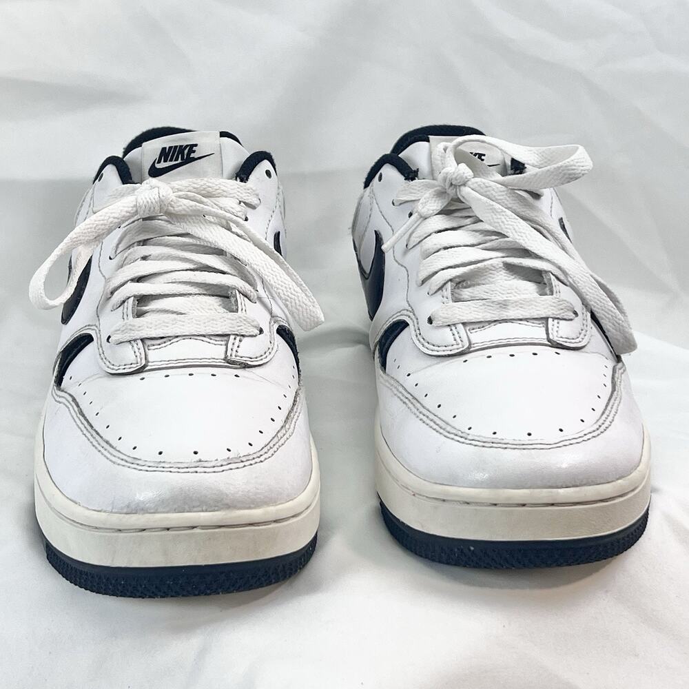 Nike Court Vision Low Next Nature White Navy Women 8.5 DX9176-100 Sneakers EU 40 - Picture 10 of 10